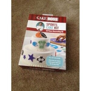 Cake Boss Sports Decorating Cake Kit 28 Pieces